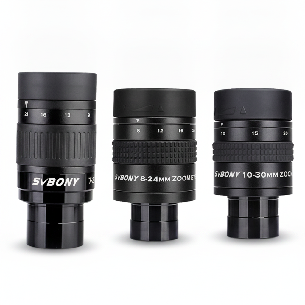Oculaire zoom pour télescope 1,25 pouce