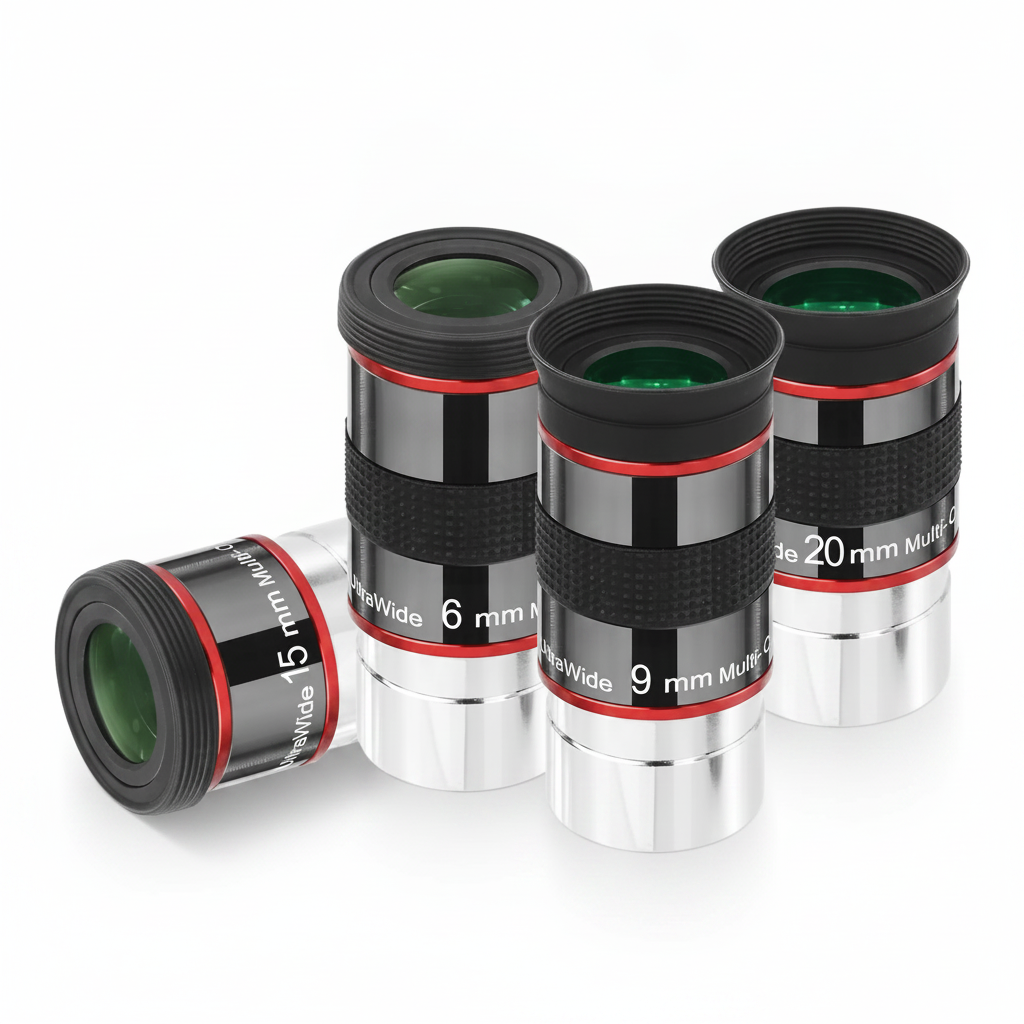 Oculaire grand angle 68° pour télescope (1,25 pouce)