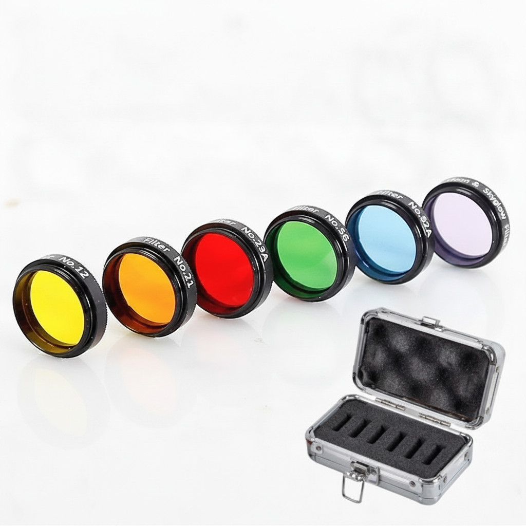 Filtres colorés pour télescope 1,25 pouce