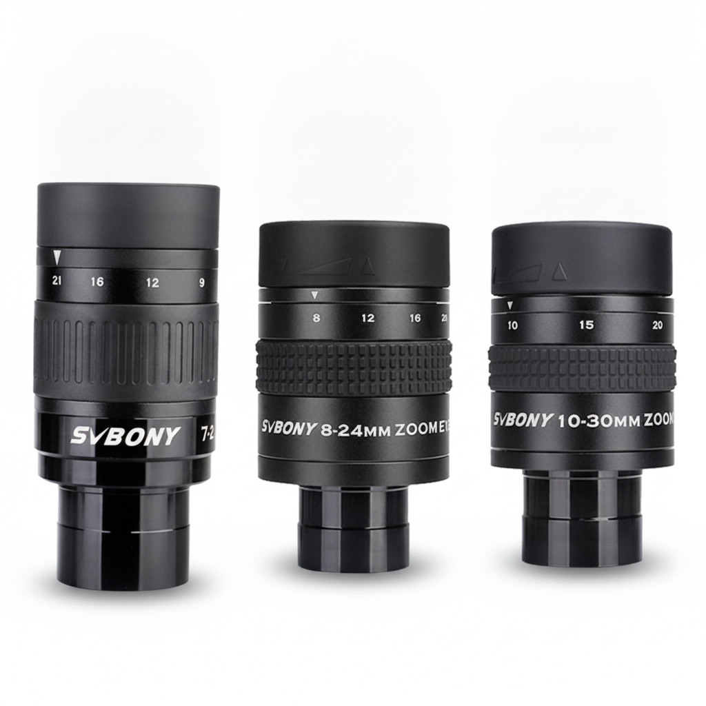 Oculaire zoom pour télescope 1,25 pouce
