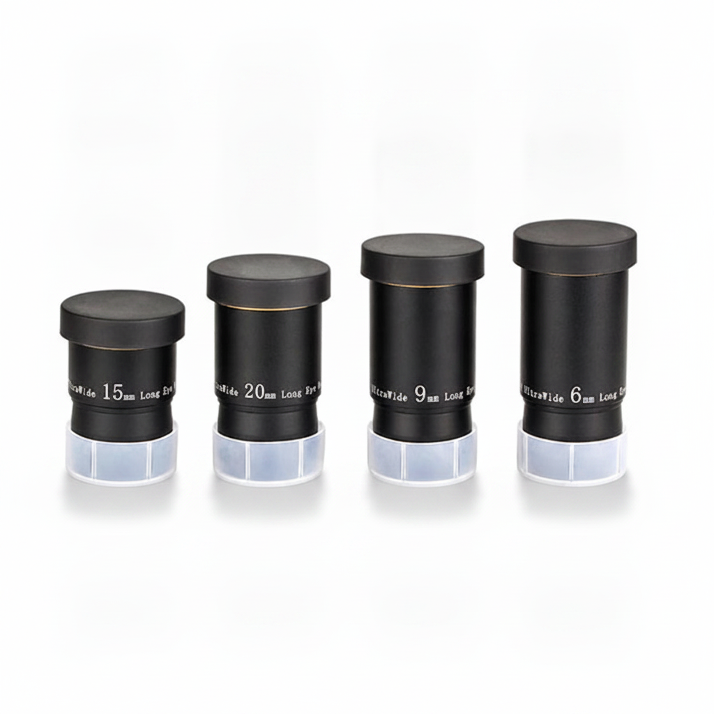 Kit d'oculaires grand angle 66° pour télescope